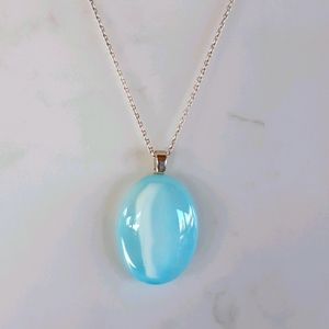 Artisan Glass Pendant Necklace